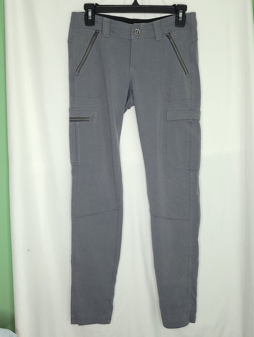 KUHL Women's Gray Krush Hiking Cargo Pants Size 2 REGULAR
